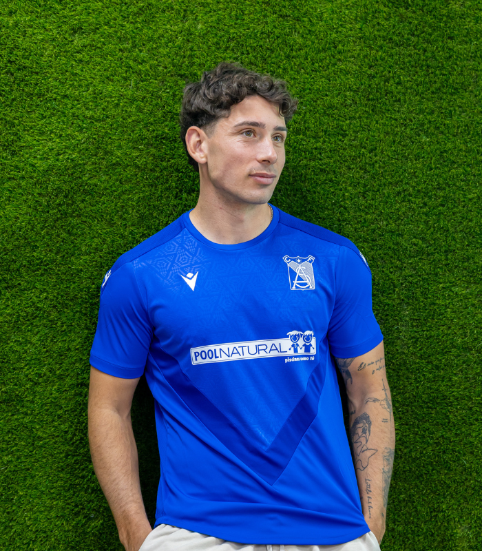 camiseta azul cuerpo tecnico